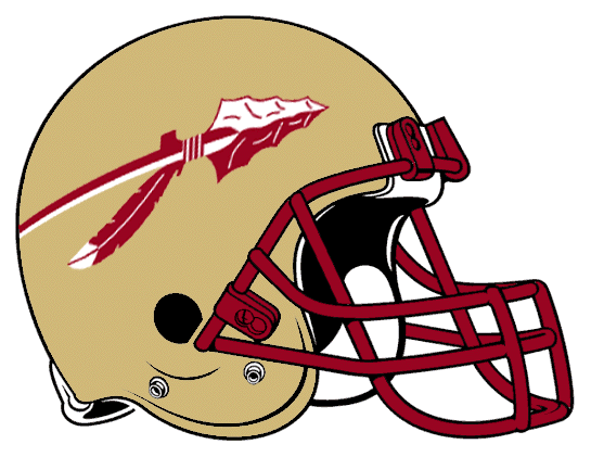 Florida State Seminoles 1976-2013 Helmet Logo iron on paper